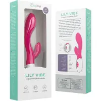 Easytoys - Vibe Collection - Lily Vibrator 2.0 - Oplaadbaar - Tarzan Vibrator - Vibrators voor Vrouwen - Sex Toys voor Vrouwen - Vibrators - G-Spot Vibrator - Clitoris Stimulator - Roze