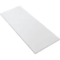 Boss & Wessing Topblad T.B.V Wastafelonderkast BWS Wanda Zonder Afvoergat 120x1,2x52,5 cm Mat Wit