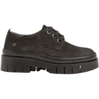 Art Dames Lederen schoenen 1952 Amberes zwart (39), Leer, 3 tot 5 cm, Veters, Casual 119521301003_001