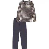 Schiesser Pyjama crème / pruim