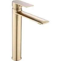 REA Robinet De Lavabo Veneta Brush Gold High