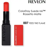 Revlon Colorstay Suede Ink Lippenstift #007 - Voed De Vlam 2,55 ml