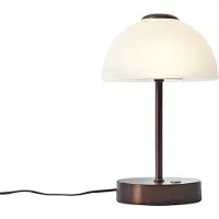 QAZQA Design tafellamp donkerbrons incl. LED dimbaar - Joya