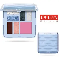 Pupa Milano Palet S 3D Effecten (lichtblauw)