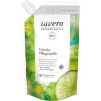 Lavera Fris Biologische Limoen en Biologisch Citroengras Refill Vloeibare zeep 500 ml