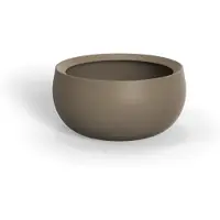 HetTuinstel.nl Polyester plantenbak "Lora" Ø60x30cm - Met bodem