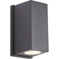 QAZQA Wandlamp zwart magnetisch incl. LED oplaadbaar - Baleno