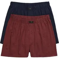 JP 1880 Boxershorts navy / kastanjebruin