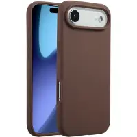 Accezz Liquid Silicone Backcover met MagSafe voor de Apple iPhone Air - New Tea Brown