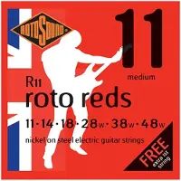 Rotosound Snarenset elektrische gitaar - R11 - Nickel wound - 11-48 - Medium gauge