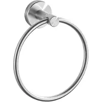 REA Badkamerhanger Ring 6610 Modern Brush Nickel