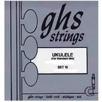 GHS Snaren 10 Set, Hawaiian D-Tuning Ukulele Snaren, Heldere Nylon