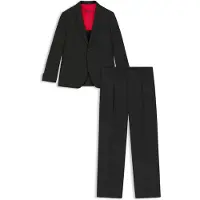 HUGO Tweedelig modern-fit pak van stretchtwill