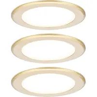 Paulmann LED-kastlamp LED LED vast ingebouwd 2.5 W Warmwit Goud (mat)