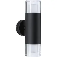 Paulmann Wandlampe , Zwart, Badkamer, Metaal