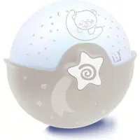 B-Kids Infantino Nachtlamp & Projector Grey
