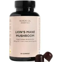 Nordic Oil - Lion's Mane Mushroom - 60 gummies - Veganistische, glutenvrije en suikervrije gummies