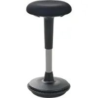 Beliani ESTELL - Wiebelkruk - Zwart - Polyester