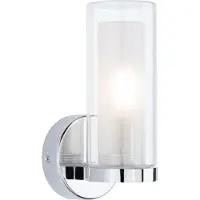 Paulmann Wandlampe , Luena, dimbare, Metallic, Badkamer, Metaal, Modern