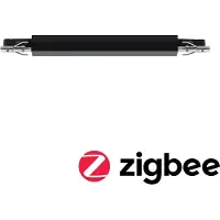Paulmann URail railadapter Zigbee dimbaar/schakelbaar zwart Schienenadapter, zwart, Kunststof