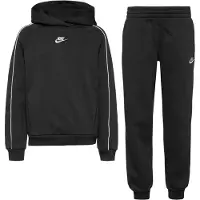 Nike Joggingpak 'CLUB FLC' zwart / wit