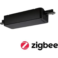 Paulmann URail ZB Dimm/Switch max400W Sw m Kst 96815 230V-railsysteemcomponenten Zwart (mat)