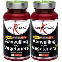 Lucovitaal Vega Aanvulling - 2 x 60 capsules - Voordeelverpakking