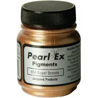 Jacquard Pearl Ex Pigment 21 gr Super Brons creatieve poeder.
