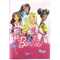 Barbie Paints B/5 gelinieerd notitieboek 40 vellen, Notitie boekje, Notitie boekje, A5 blok, Schrijfblok,