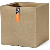 Capi Europe Bloempot Smooth Beige 40 X 40 X 40 Cm