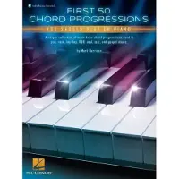 Hal Leonard First 50 Chord Progressions You Should Play on Piano - Lesboek voor toetsinstrumenten