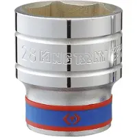 King Tony Dopsleutel 1/2" standaard metrisch 6-kantig 9mm