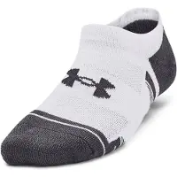 Under Armour sportsokken - wit (set van 3) Jongens/Meisjes Polyester Logo - maat 35-38
