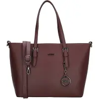 Charm London Birmingham Shopper red
