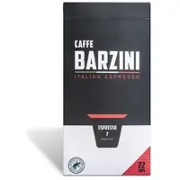 Barzini Koffiecapsules compatibel met Nespresso Caffe Barzini Espresso, 22 pcs.