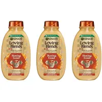 Garnier Loving Blends Honing Goud Herstellende Shampoo - 3 x 300 ml - Voordeelverpakking