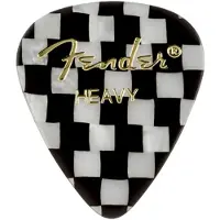 Fender Picks 351 Checker Heavy 12er Set Premium Celluloid - Plectrum set