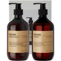 Meraki geschenkset handzeep en afwasmiddel Exfoliërende Northern star, Blossom breeze
