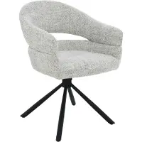 LivingFurn eetkamerstoel linn bisque oasis set van 2 62x58x85cm