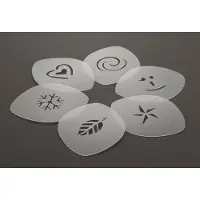Aerolatte Cappuccino Art decoratiemal voor cappuccino 6-delig