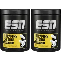 ESN Ultrapure Creatine Giga Caps, 2 x 300 Capsules Voordeelverpakking, 200 Porties Creatine Monohydraat - Vegan