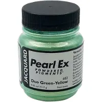 Jacquard Pearl Ex Pigment speelgoed 14 gr Duo Groen Geel creatief.