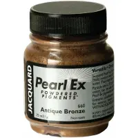 Jacquard Pearl Ex Pigment 21 gr Antiek Brons poeder pigment.