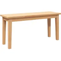 vidaXL Bank 90 cm massief hout rubber