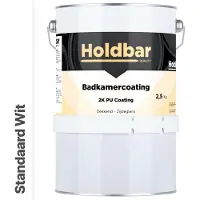 Holdbar Badkamercoating Standaard Wit 2,5 kg