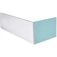 Polysan Plain Voorpaneel 190x59cm, links