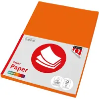 Quantore Kopieerpapier Colour A4 120gr oranje 100 vel - 3 stuks