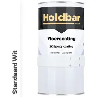 Holdbar Vloercoating Standaard Wit 1 kg