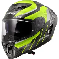 LS2 LS2FF807DragonTraxH-VisGeelIntegraalhelm Maat M