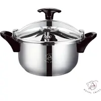 ROYAL SWISS Snelkookpan 4Liter – Ø 20CM – Inductie Geschikt – PFAS-vrij – Zilver